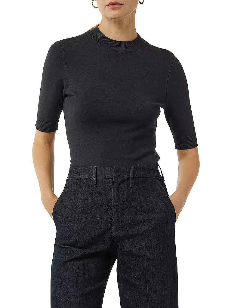 COMMA | Pullover Slim Fit | Blu scuro