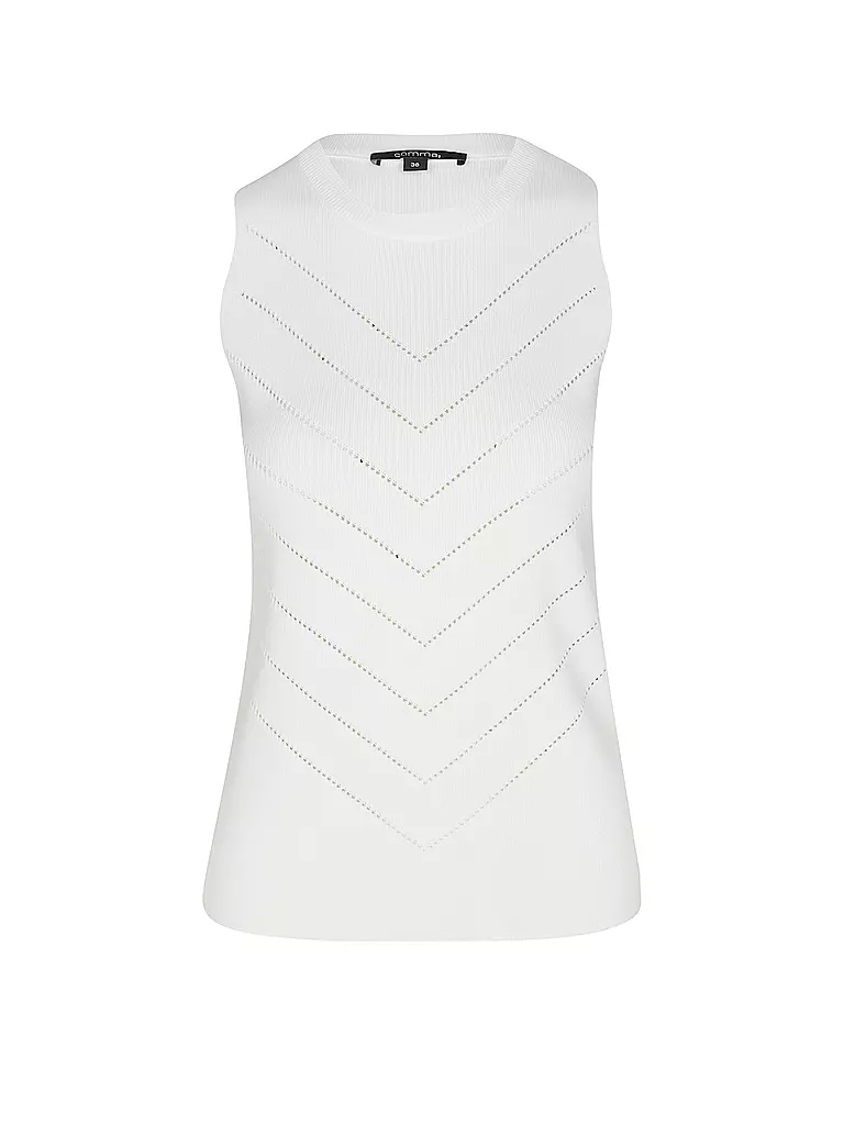 COMMA | Pullunder | Bianco