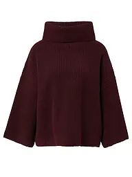 COMMA | Rollkragenpullover | Rosso scuro
