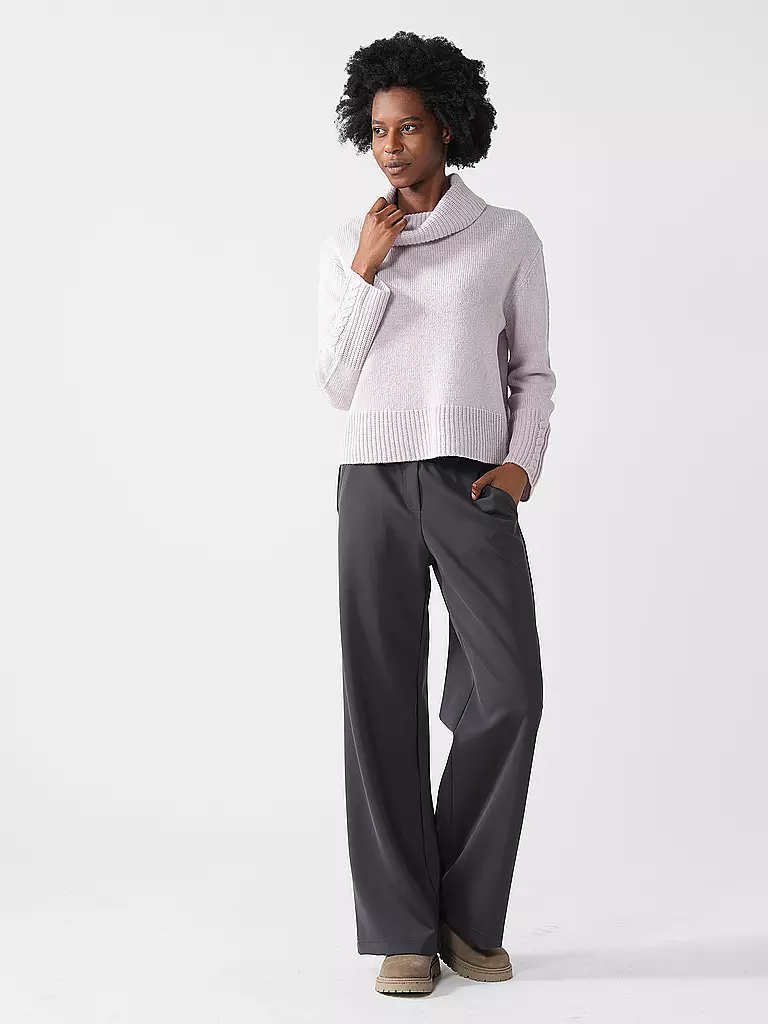 COMMA | Rollkragenpullover | Rosa