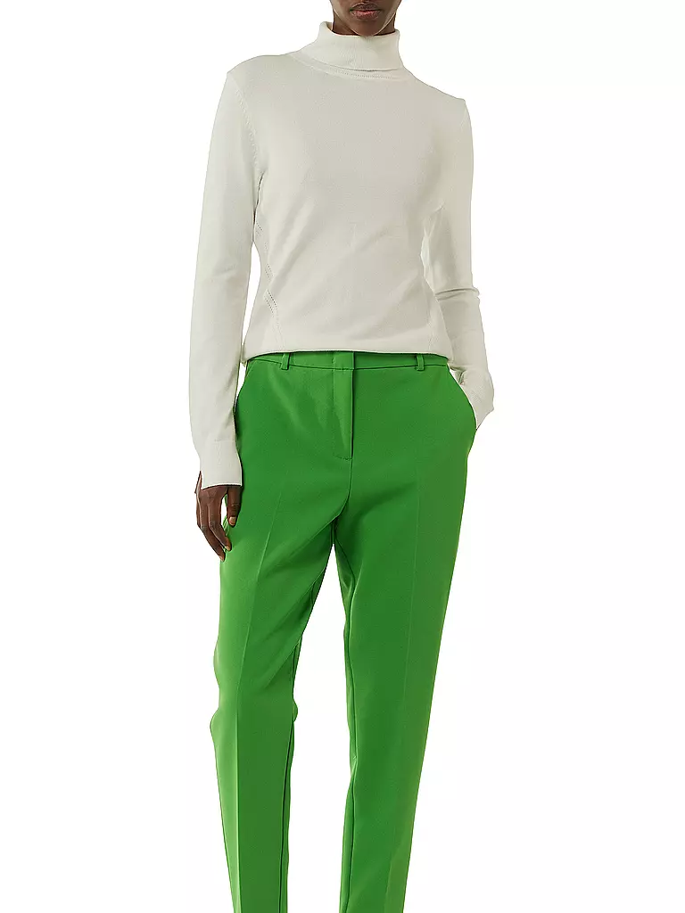 COMMA | Rollkragenpullover | Bianco
