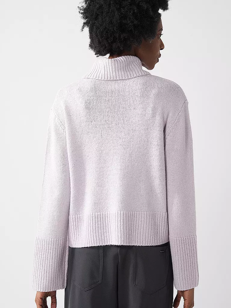 COMMA | Rollkragenpullover | Rosa