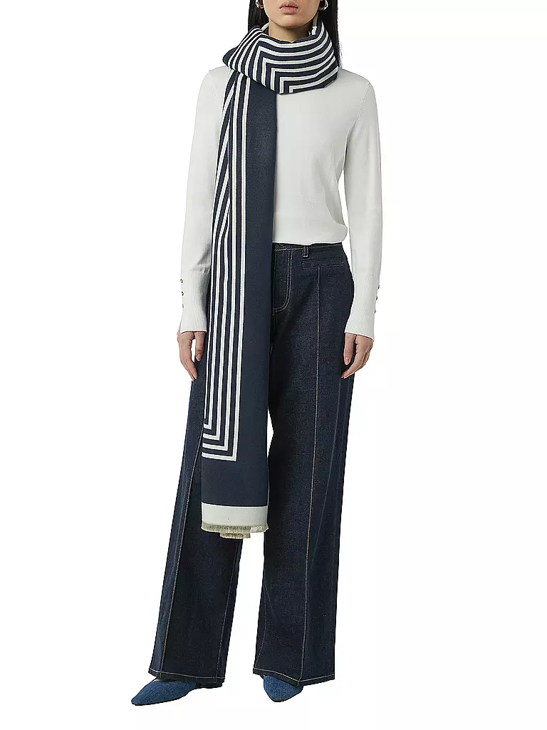 COMMA | Sciarpa | Blu scuro