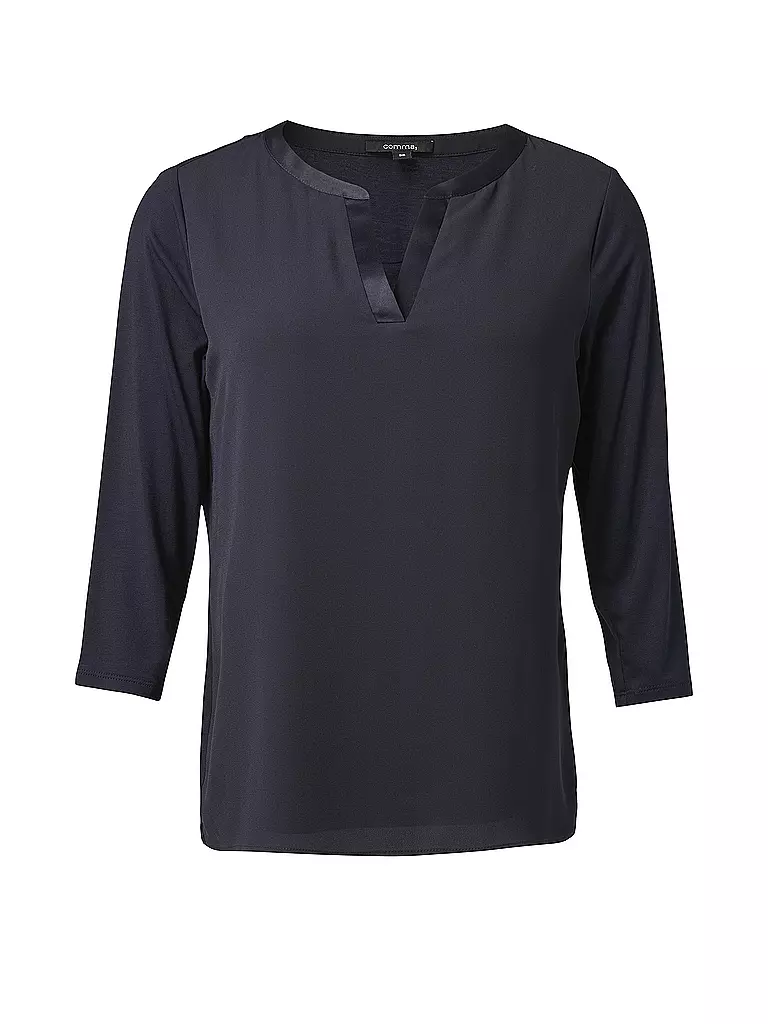 COMMA | Shirt | Blu scuro