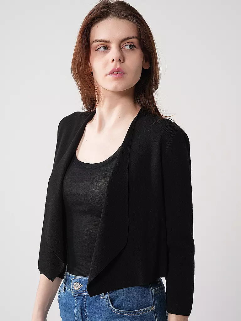 COMMA | Strickjacke  | Nero