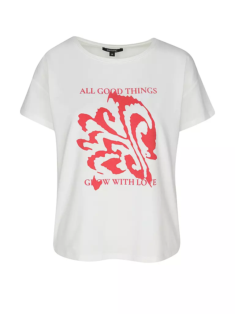 COMMA | T-shirt | Bianco