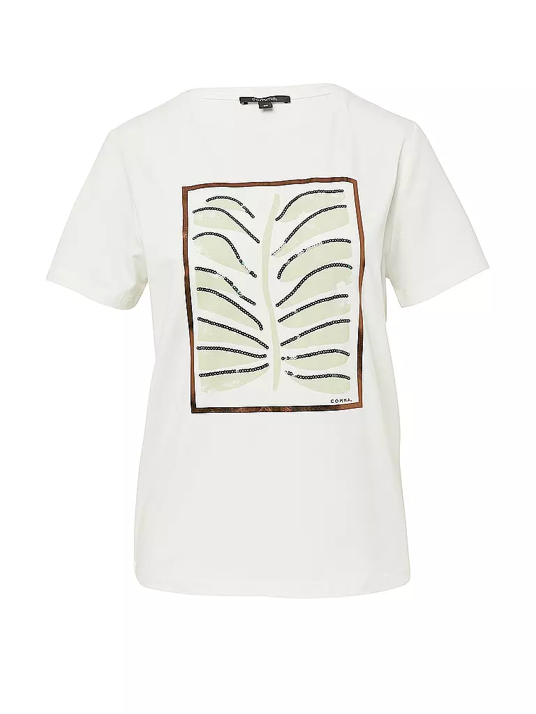 COMMA | T-Shirt | Bianco