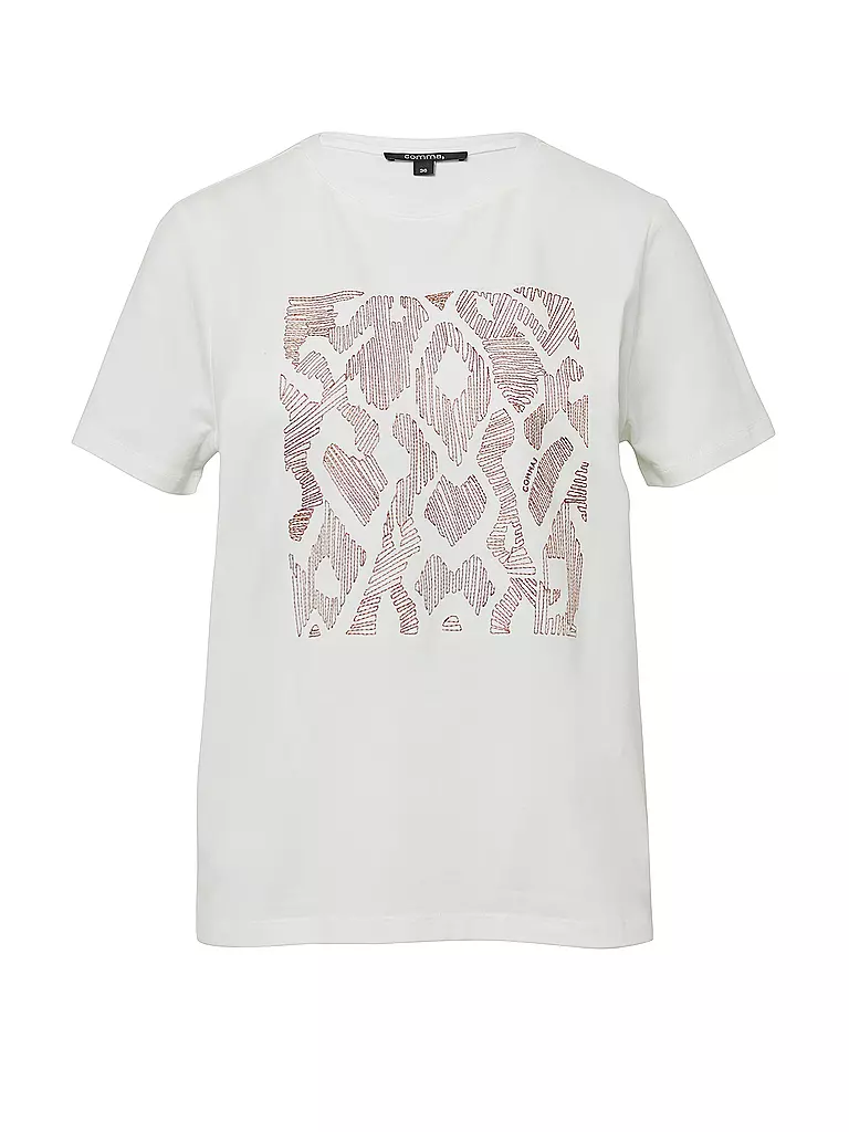 COMMA | T-shirt | Bianco
