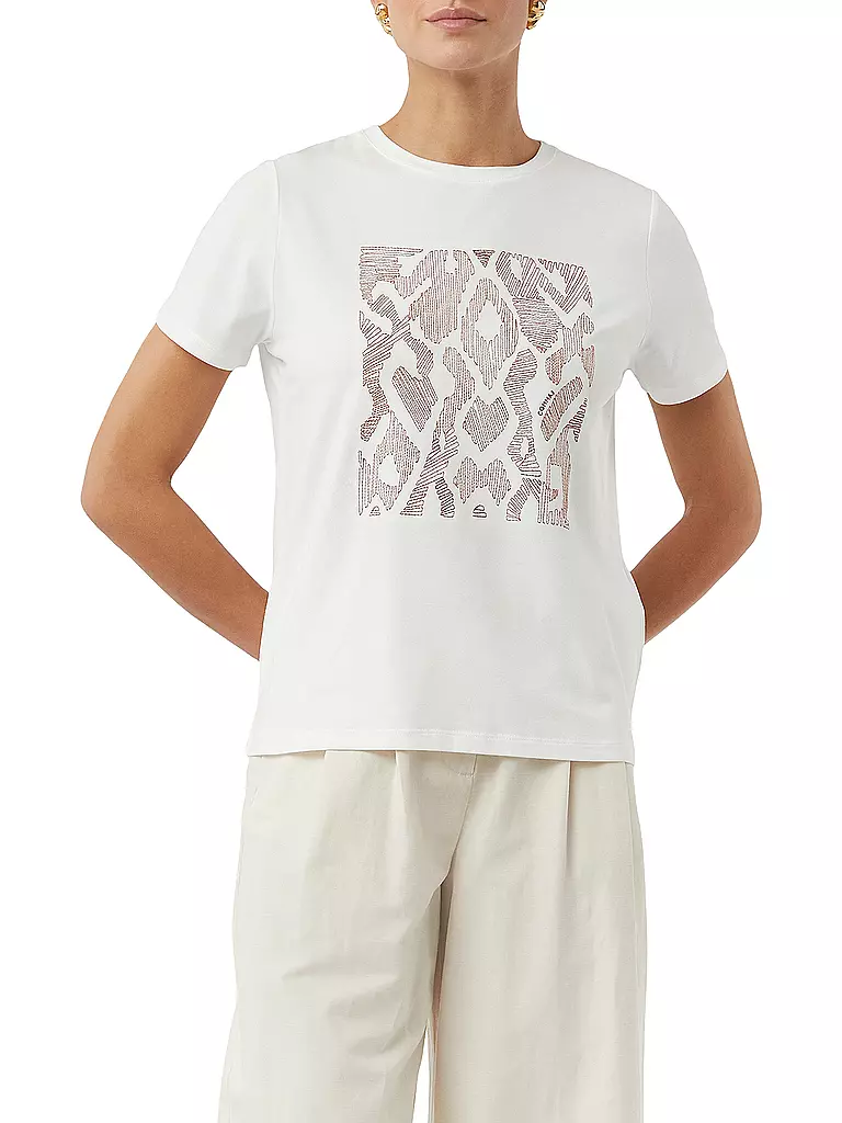 COMMA | T-shirt | Bianco