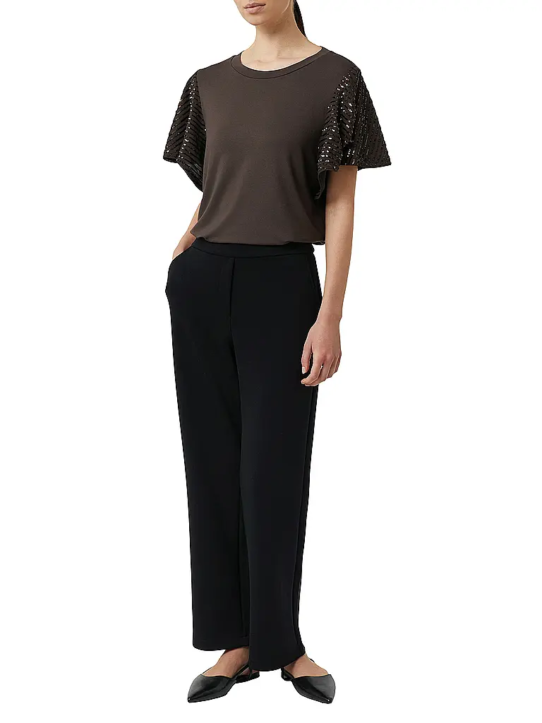 COMMA | T-shirt | Marrone