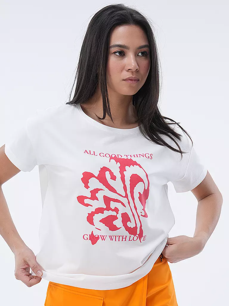 COMMA | T-shirt | Bianco