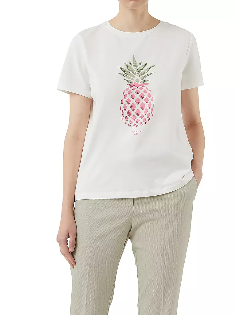COMMA | T-Shirt | Bianco