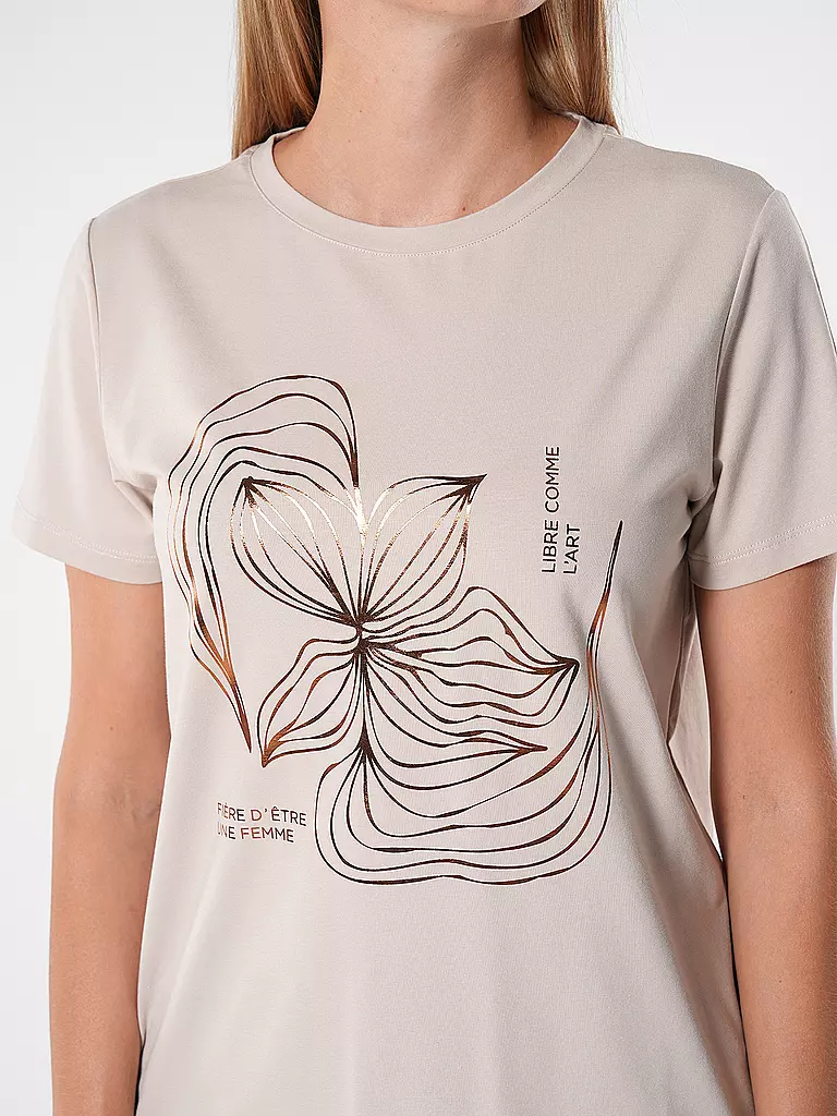 COMMA | T-Shirt | Beige