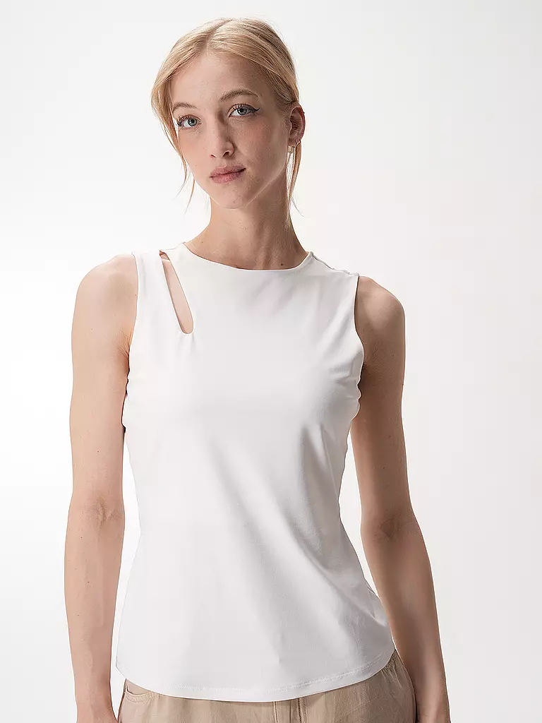 COMMA | Top | Bianco