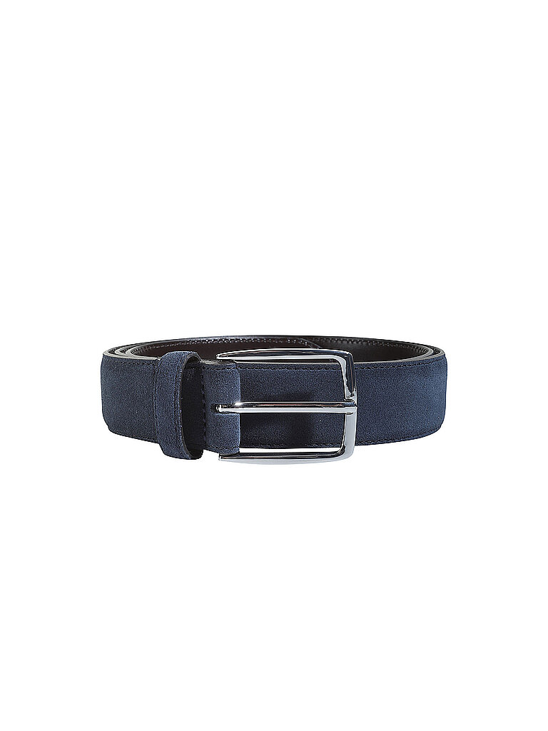 Condor Cintura in pelle blu 90