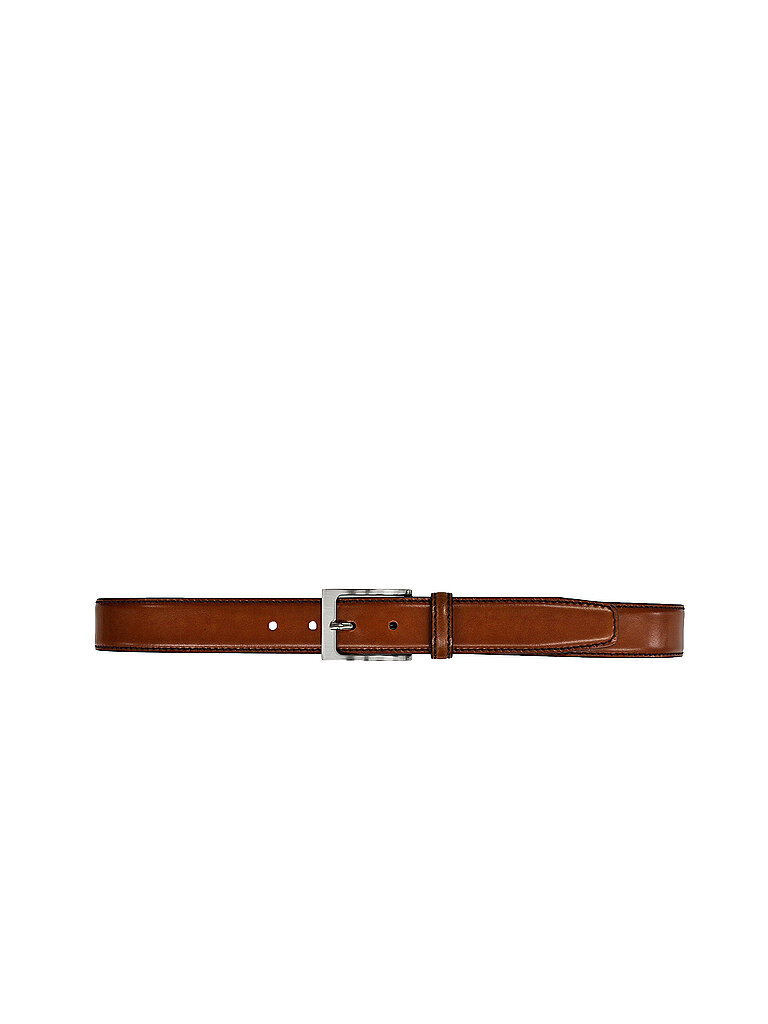 Cintura in pelle marrone 100
