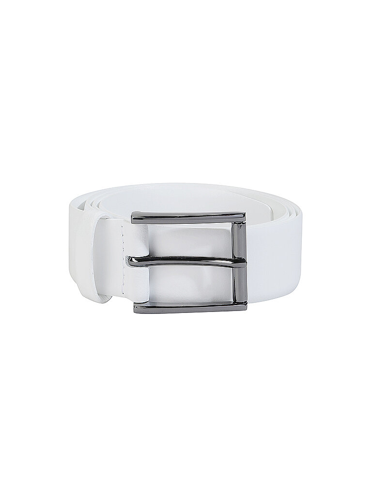Cintura in pelle HAKA bianco 105