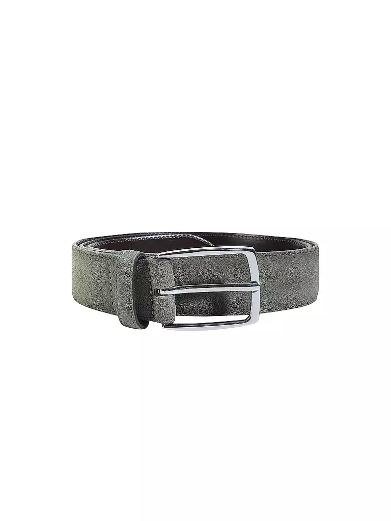CONDOR | Cintura in pelle | Oliva
