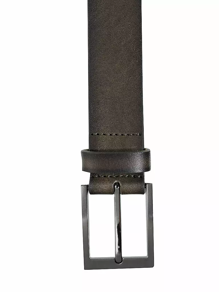 CONDOR | Cintura in pelle | Oliva