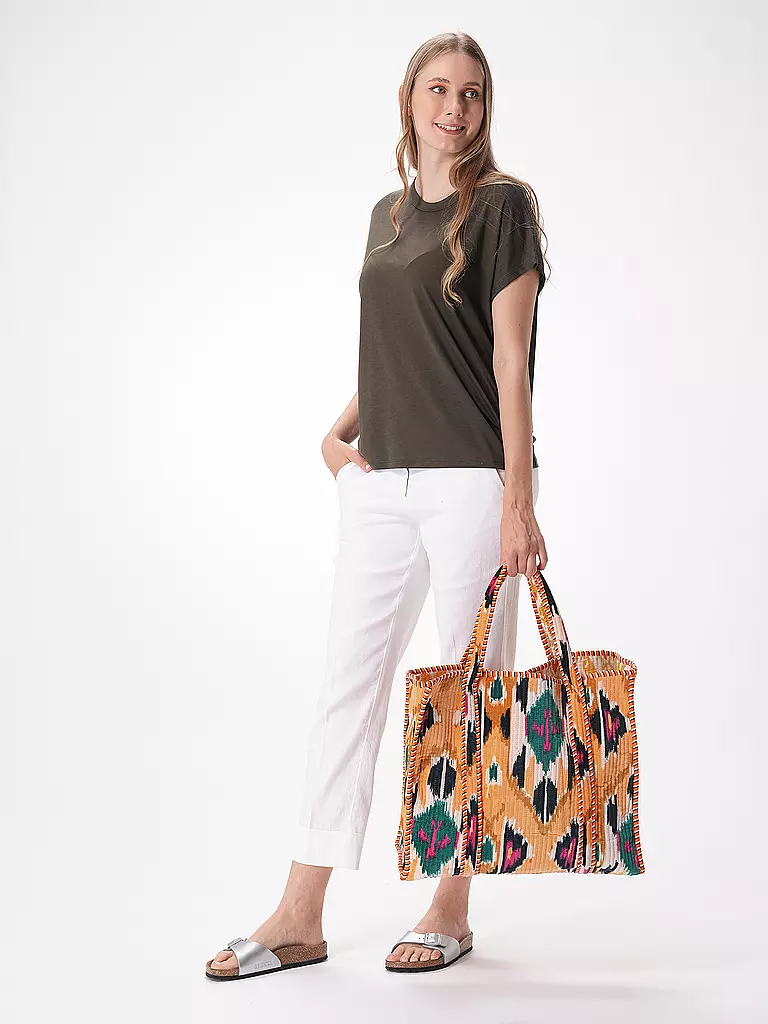 CONSCIOUS YOGA COLLECTIVE | Borsa - Shopper VELVET IKAT SHOPPER | Arancione