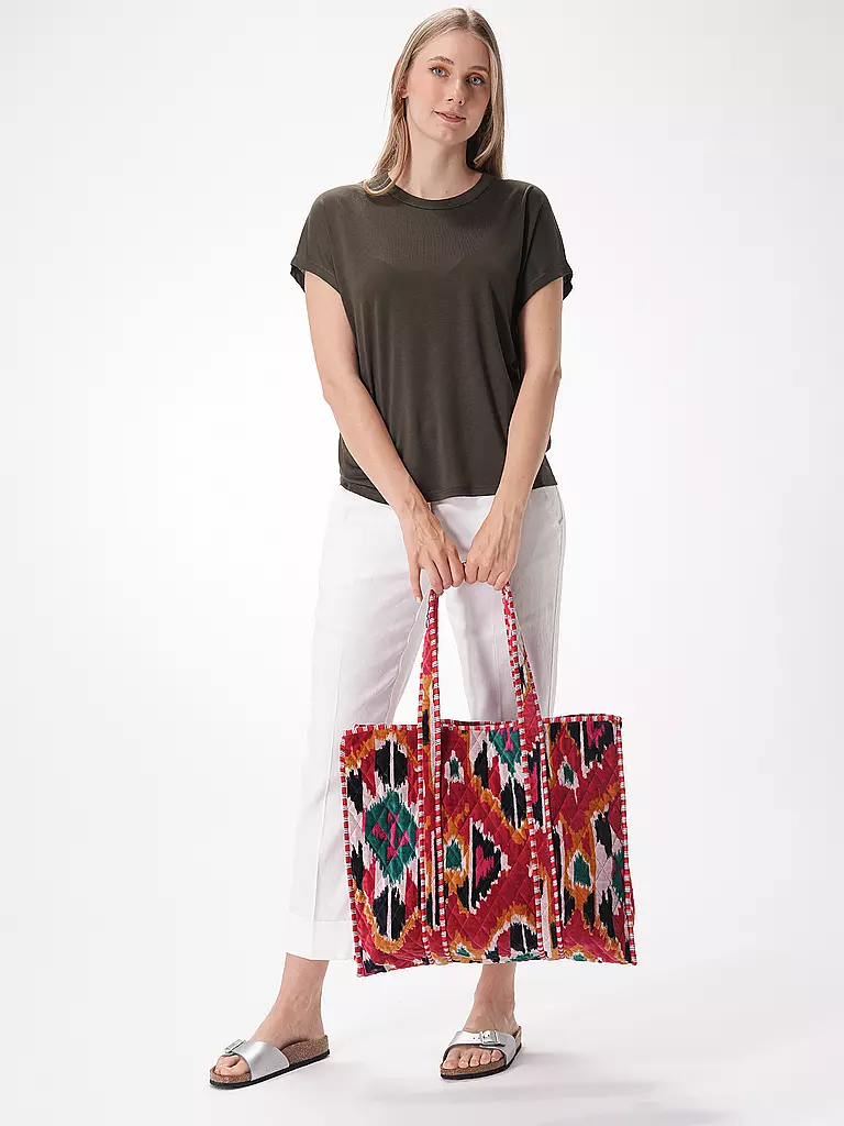 CONSCIOUS YOGA COLLECTIVE | Borsa - Shopper VELVET IKAT SHOPPER | Rosso