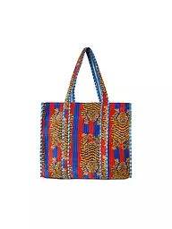 CONSCIOUS YOGA COLLECTIVE | Tasche - Shopper TIBETAN TIGER  TOTE | Blu scuro