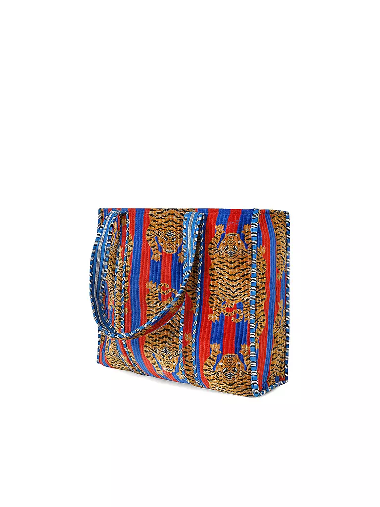CONSCIOUS YOGA COLLECTIVE | Tasche - Shopper TIBETAN TIGER  TOTE | Blu scuro