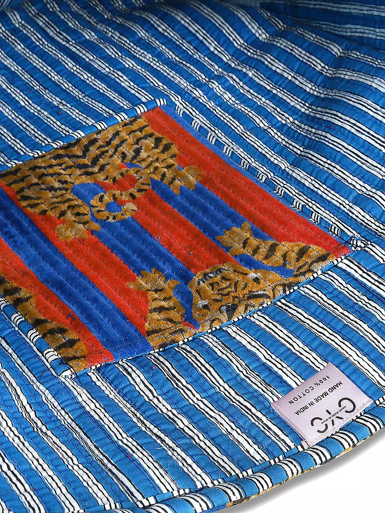 CONSCIOUS YOGA COLLECTIVE | Tasche - Shopper TIBETAN TIGER  TOTE | Blu scuro