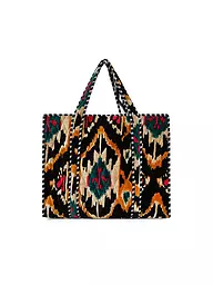 CONSCIOUS YOGA COLLECTIVE | Tasche - Shopper VELVET IKAT SHOPPER | Nero