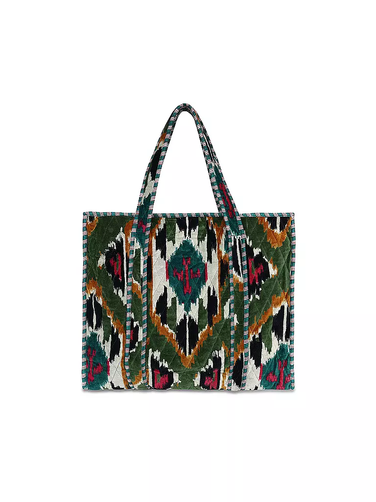 CONSCIOUS YOGA COLLECTIVE | Tasche - Shopper VELVET IKAT SHOPPER | Turchese