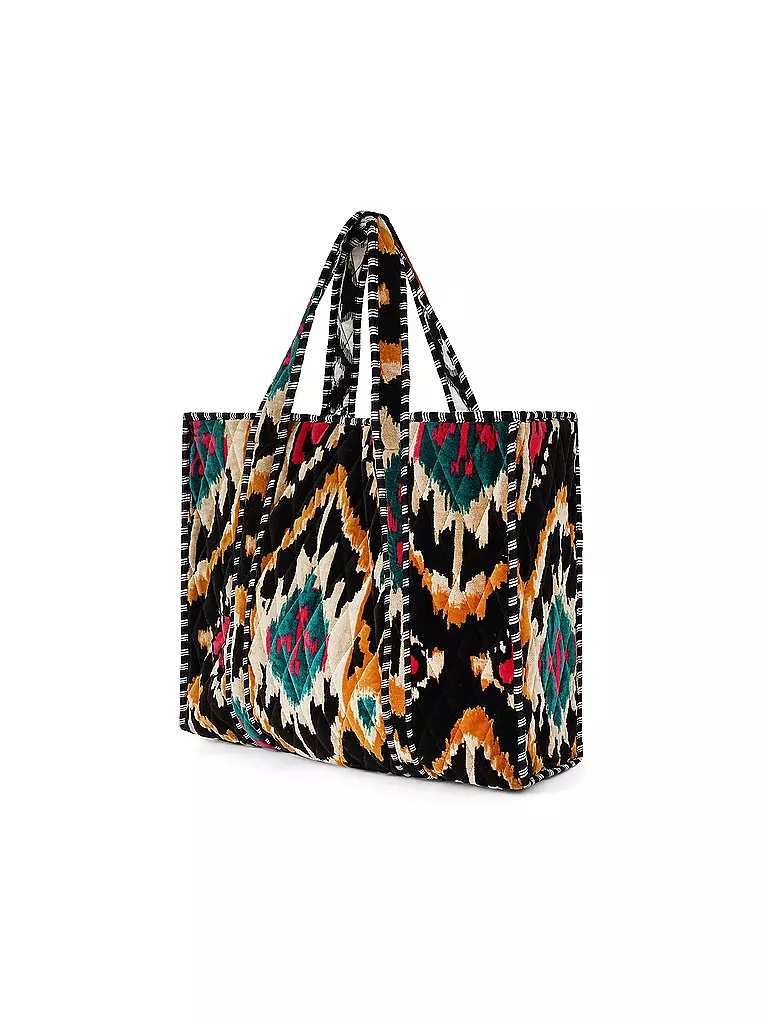 CONSCIOUS YOGA COLLECTIVE | Tasche - Shopper VELVET IKAT SHOPPER | Nero