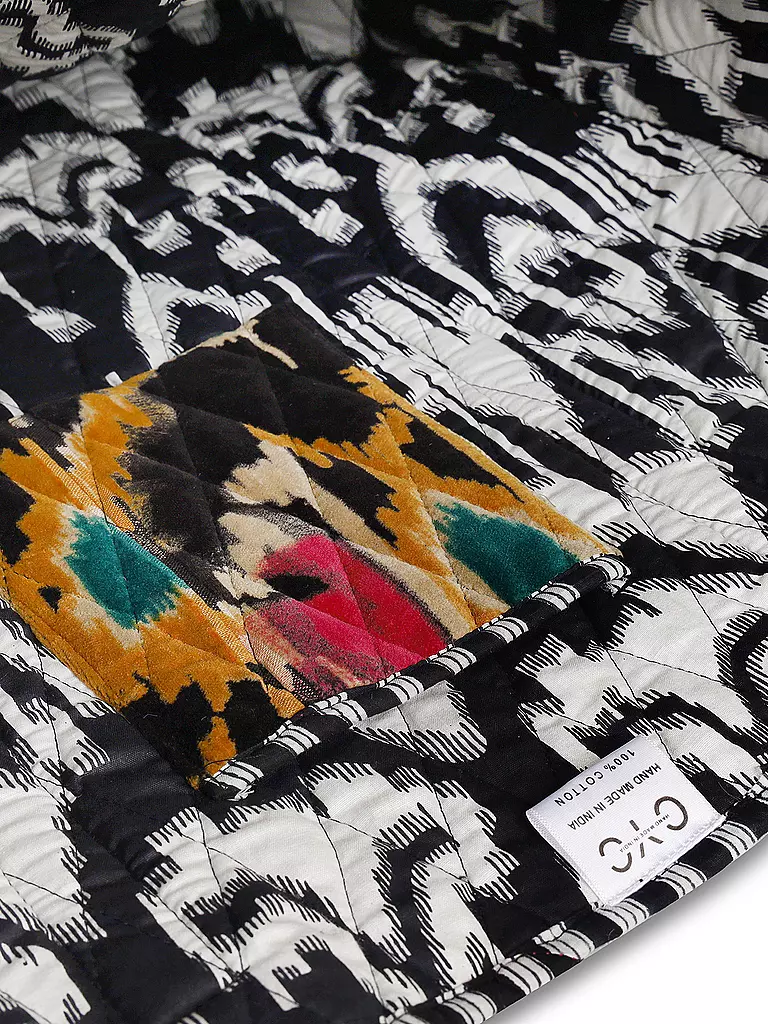 CONSCIOUS YOGA COLLECTIVE | Tasche - Shopper VELVET IKAT SHOPPER | Nero
