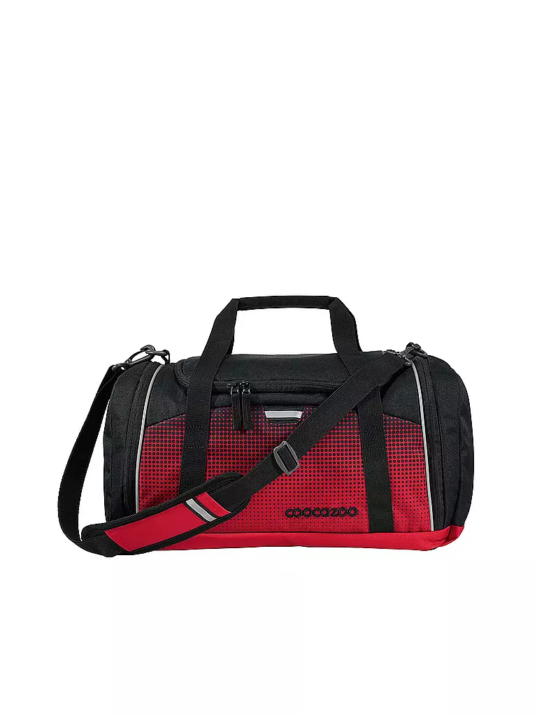 COOCAZOO | Borsa sportiva BLAZING FIRE | Rosso