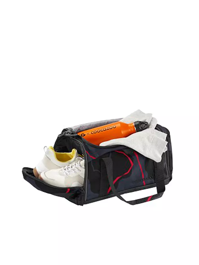 COOCAZOO | Borsa sportiva Lava Lines | Nero