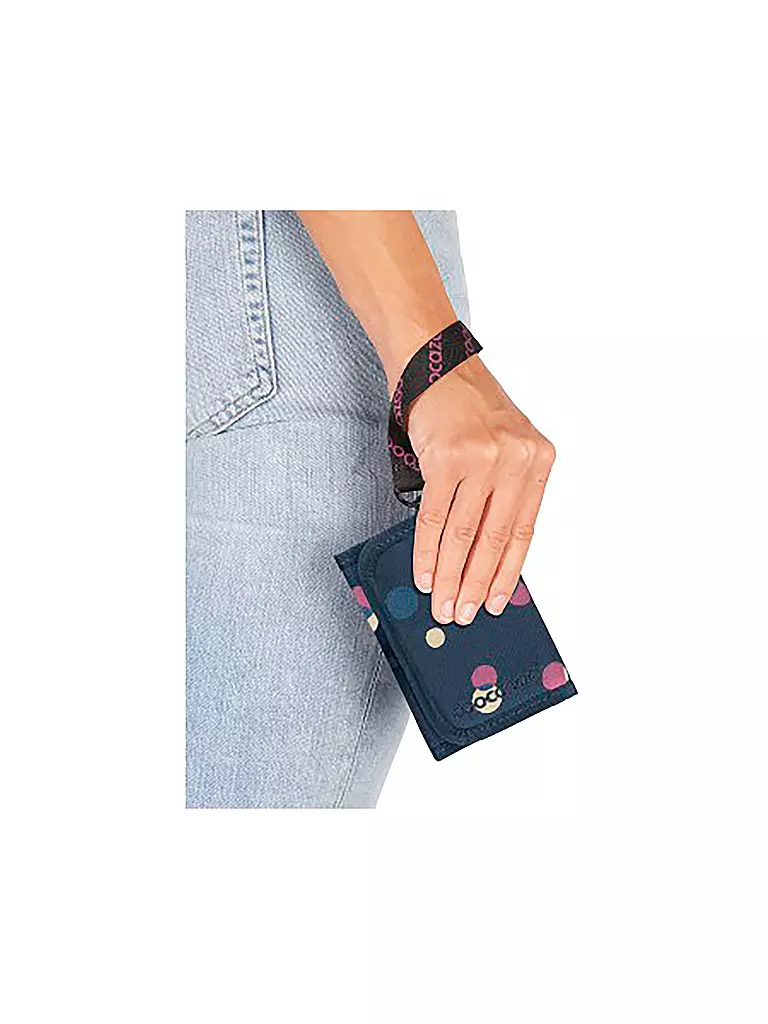 COOCAZOO | Portafoglio Bubble Dreams | Blu scuro