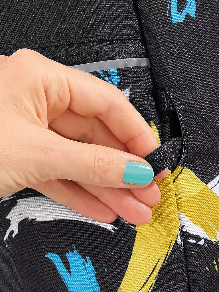 COOCAZOO | Sacca da ginnastica Crazy Artnigh | Nero