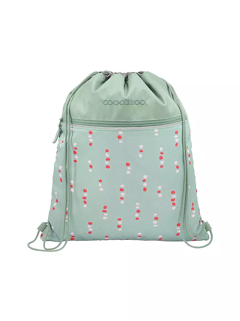 COOCAZOO | Sacca da ginnastica Dancing Dots | Menta