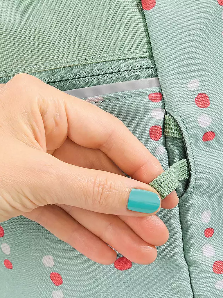 COOCAZOO | Sacca da ginnastica Dancing Dots | Menta