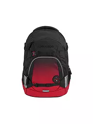 COOCAZOO | Zaino scolastico MATE Happy Raindrops | Rosso