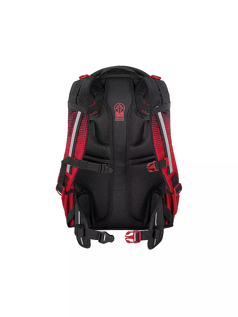 COOCAZOO | Schulrucksack MATE BLAZING FIRE  | Rosso