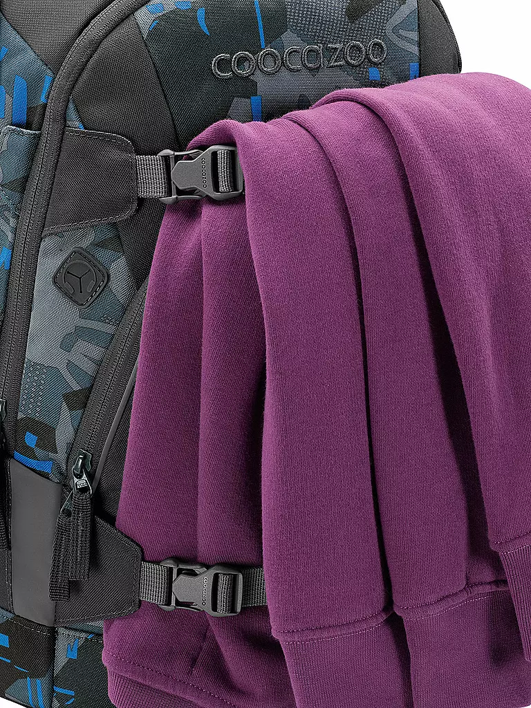 COOCAZOO | Schulrucksack MATE Blue Craft | Blu scuro