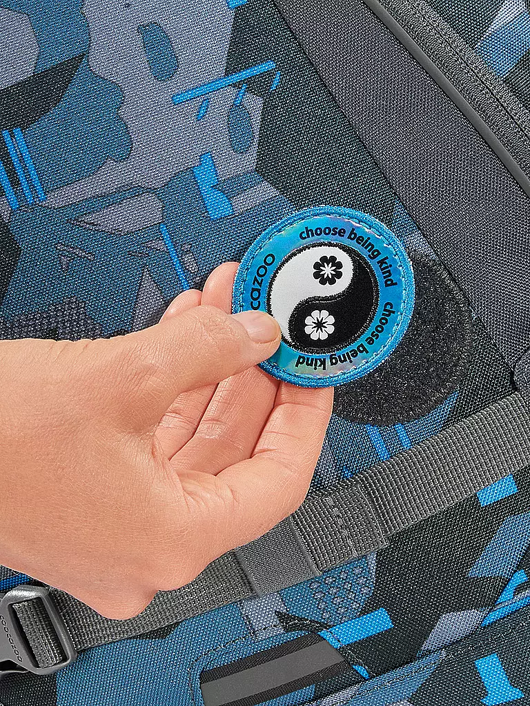 COOCAZOO | Schulrucksack MATE Blue Craft | Blu scuro