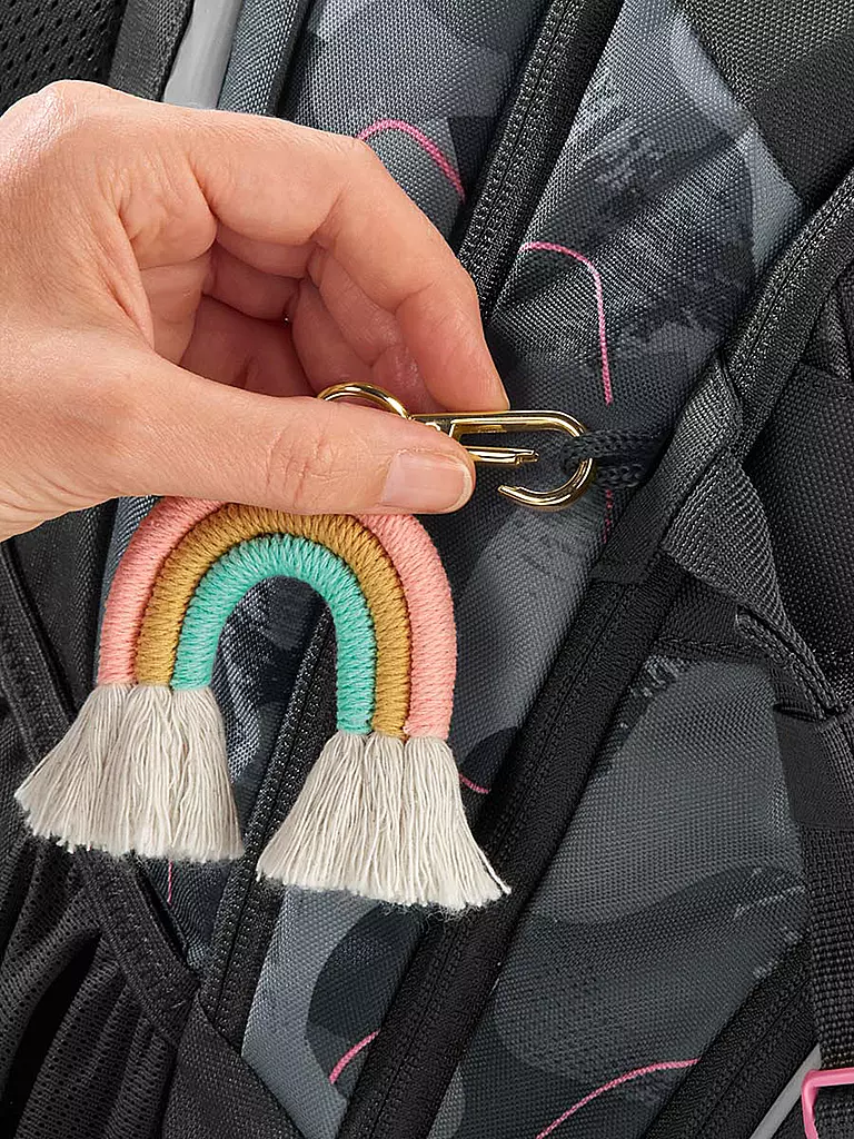 COOCAZOO | Schulrucksack MATE BUBBLE BRUSH | Grigio