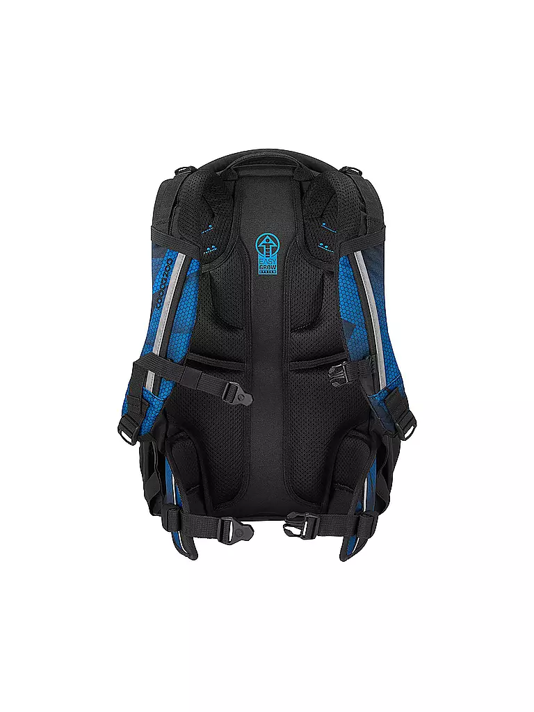 COOCAZOO | Schulrucksack MATE ELECTRIC ICE | Blu scuro