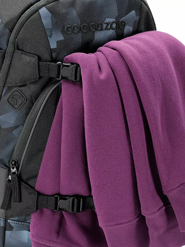 COOCAZOO | Schulrucksack MATE Grey Rocks | Grigio