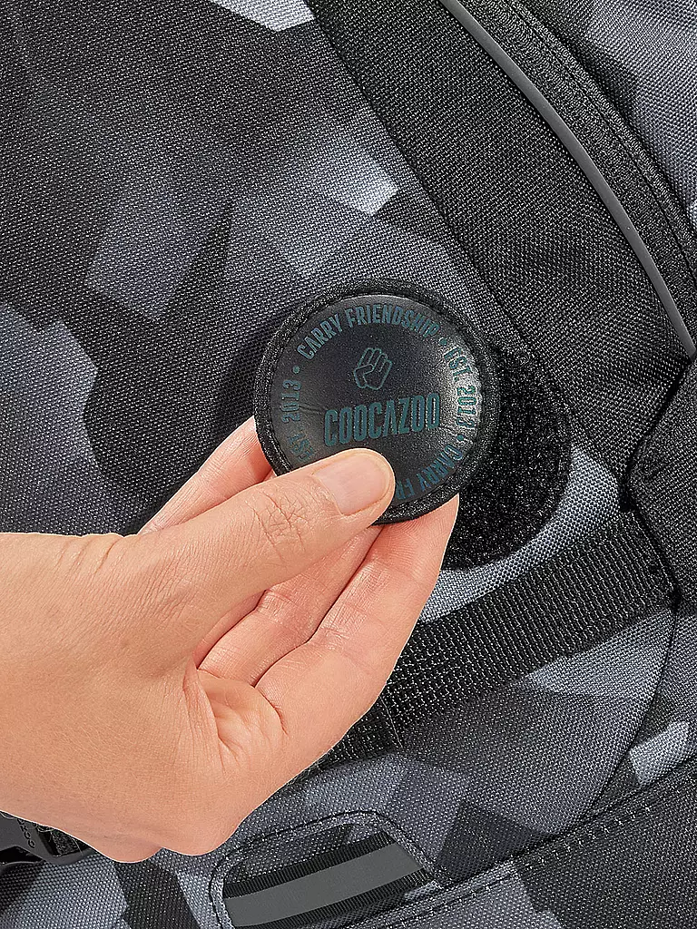 COOCAZOO | Schulrucksack MATE Grey Rocks | Grigio