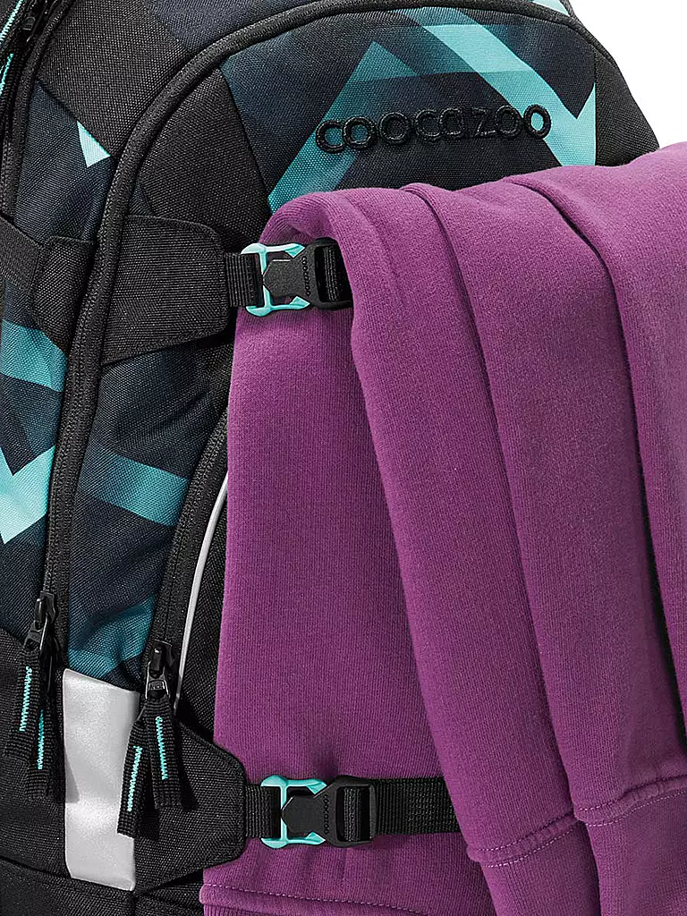 COOCAZOO | Schulrucksack MATE LASER LIGHTS | Nero