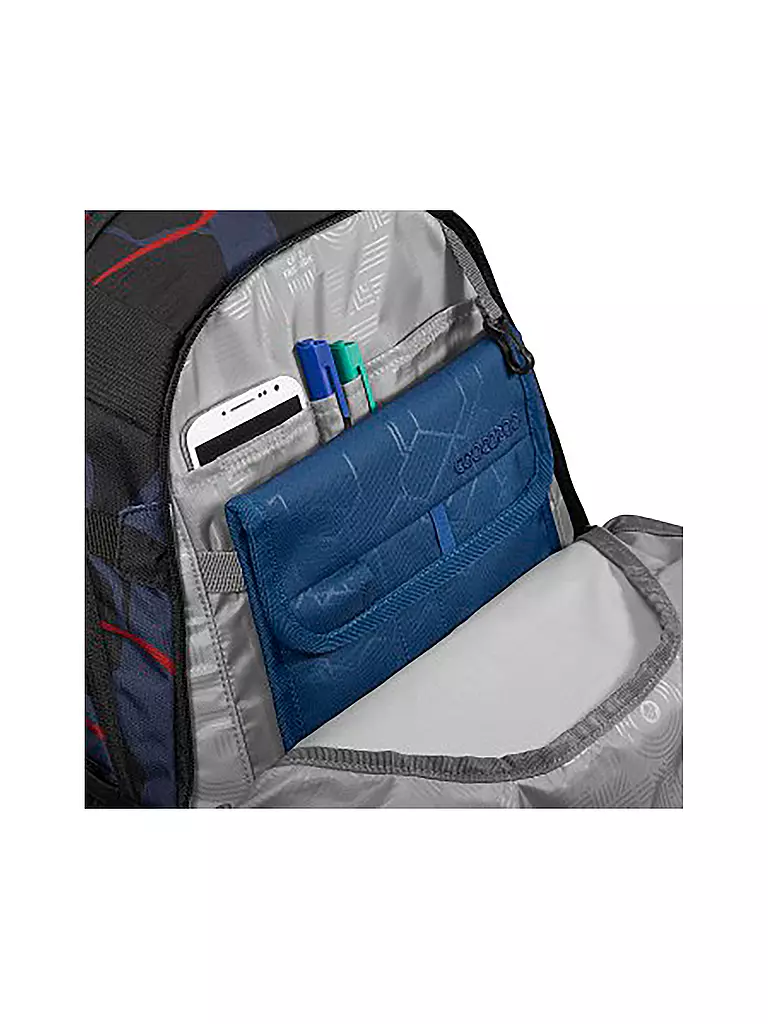 COOCAZOO | Schulrucksack MATE Lava Lines | Nero