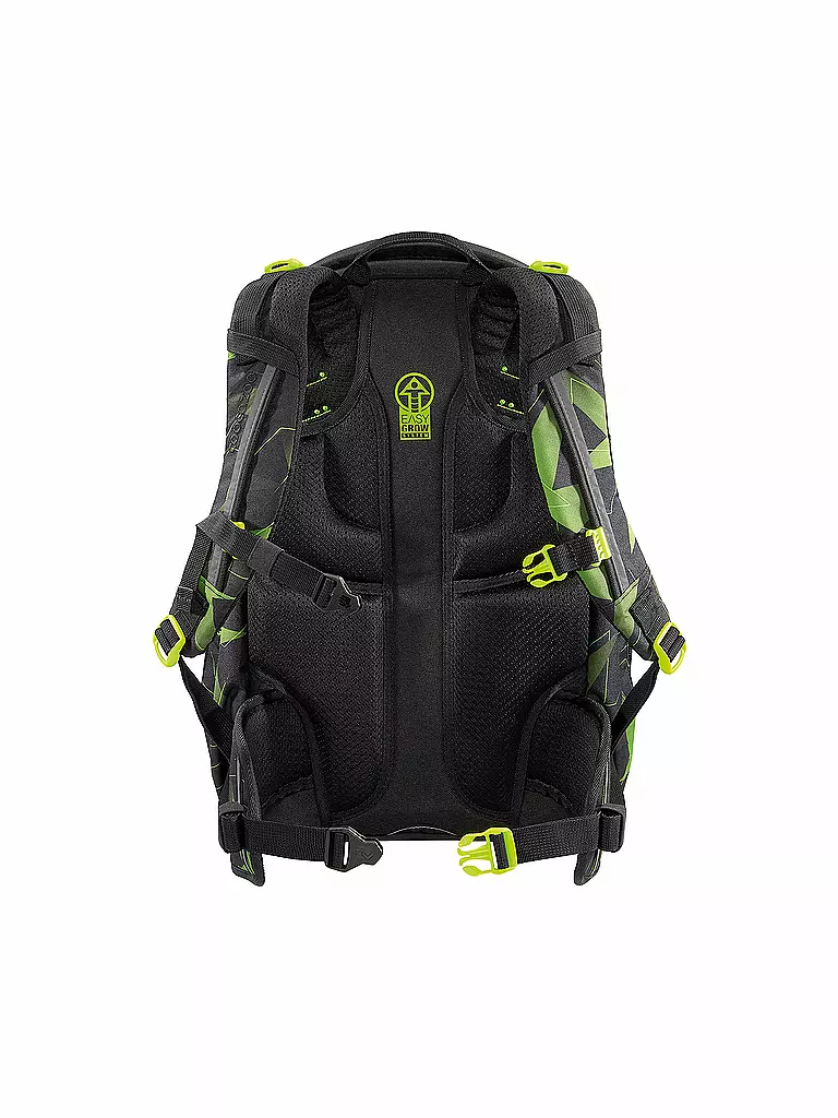 COOCAZOO | Schulrucksack MATE Lime Flash | Nero