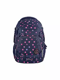 COOCAZOO | Zaino scolastico MATE Happy Raindrops | Blu scuro
